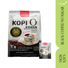 GOLD CHOICE KOPI O KOSONG- BLACK COFFEE NO SUGAR (10GX20'S)